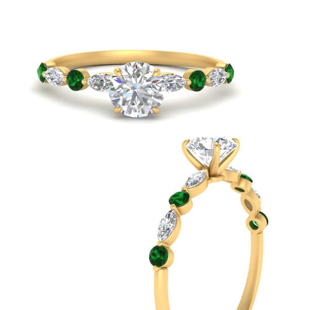 round-cut-floating-marquise-accent-emerald-engagement-ring-in-yellow-gold-FDEWB9398RORGEMGRANGEL3-NL-YG?v=1756366451