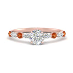 Load image into Gallery viewer, round-cut-floating-marquise-accent-orange-sapphire-engagement-ring-in-rose-gold-FDEWB9398RORGSAOR-NL-RG?v=1756366451
