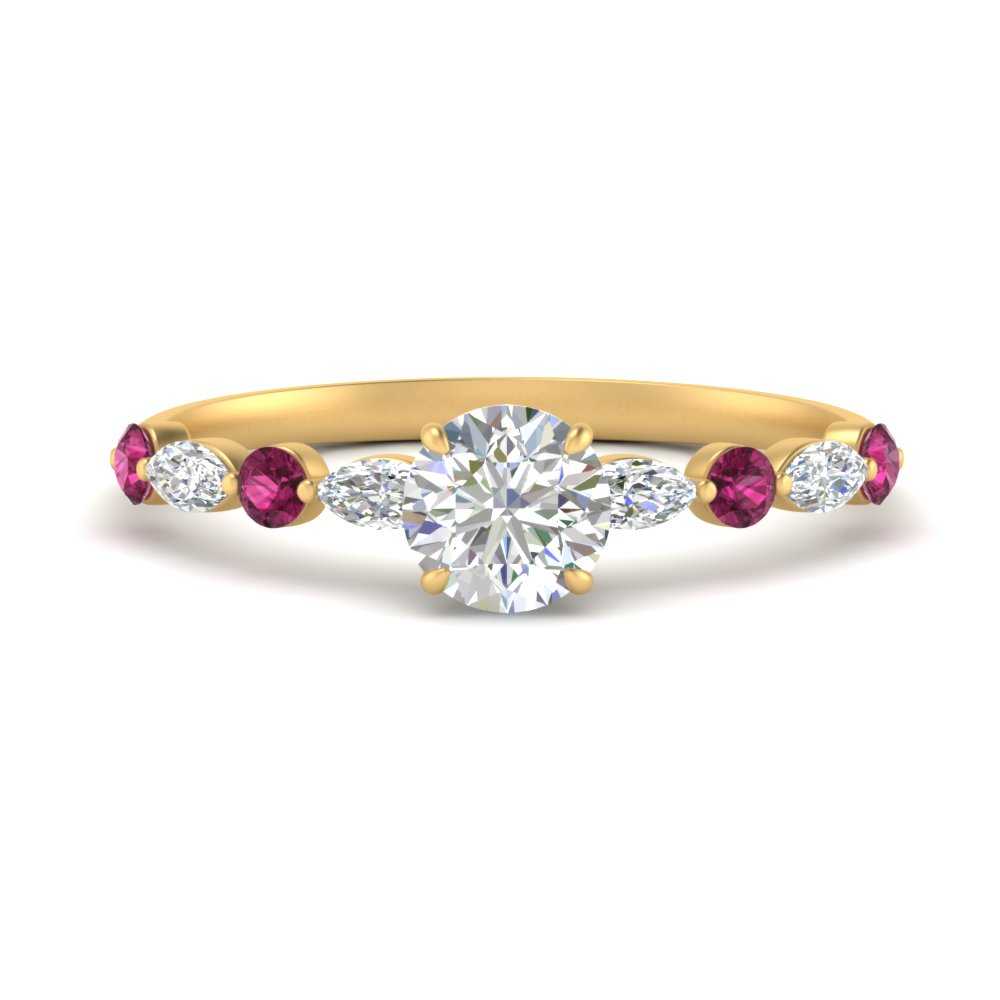 round-cut-floating-marquise-accent-pink-sapphire-engagement-ring-in-yellow-gold-FDEWB9398RORGSADRPI-NL-YG?v=1756366451