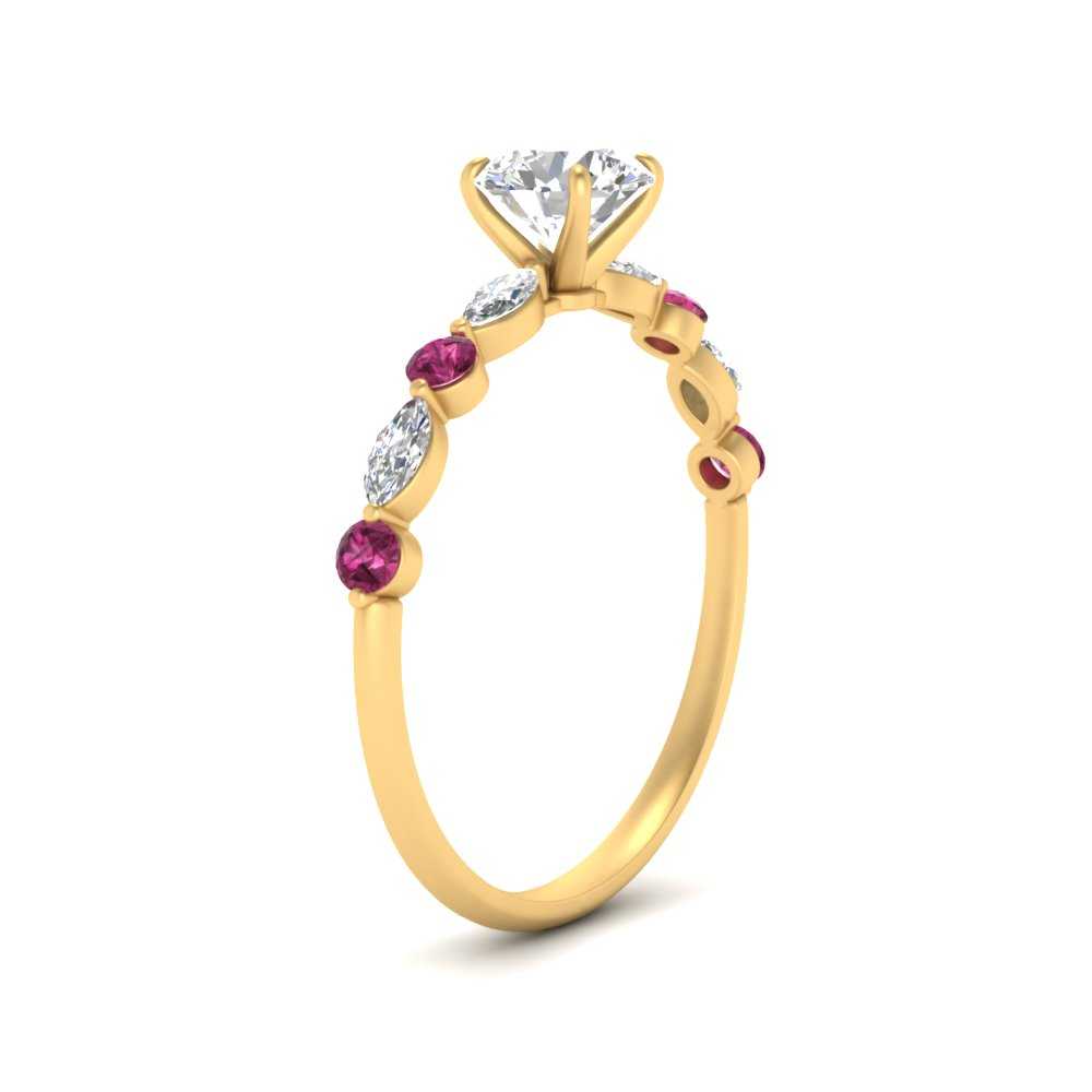 round-cut-floating-marquise-accent-pink-sapphire-engagement-ring-in-yellow-gold-FDEWB9398RORGSADRPIANGEL2-NL-YG?v=1756366451