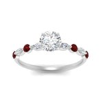 Load image into Gallery viewer, round-cut-floating-marquise-accent-ruby-engagement-ring-in-white-gold-FDEWB9398RORGRUDRANGEL5-NL-WG?v=1756366451
