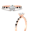 Load image into Gallery viewer, round-cut-french-pave-black-diamond-engagement-ring-in-rose-gold-FD11408RORGBLACKANGLE3-NL-RG_540b5770-9708-4ba6-b180-0e00a3969c52?v=1762849894