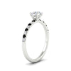 Load image into Gallery viewer, round-cut-french-pave-black-diamond-engagement-ring-in-white-gold-FD11408RORGBLACKANGLE2-NL-WG_cc345785-8689-4844-83d5-fd58cc9b29ed?v=1762849893