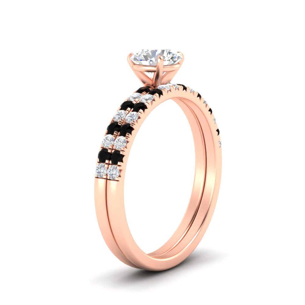 round-cut-french-pave-black-diamond-wedding-ring-set-in-rose-gold-FD11408ROGBLACKANGLE2-NL-RG?v=1763104332