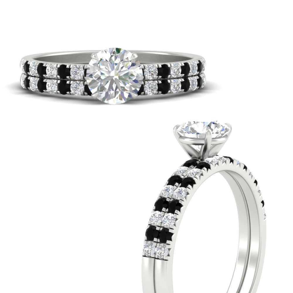 round-cut-french-pave-black-diamond-wedding-ring-set-in-white-gold-FD11408ROGBLACKANGLE3-NL-WG?v=1763104332