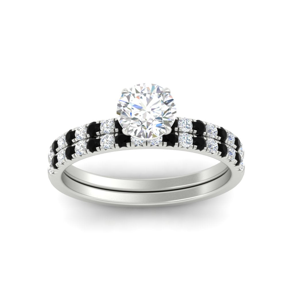 round-cut-french-pave-black-diamond-wedding-ring-set-in-white-gold-FD11408ROGBLACKANGLE5-NL-WG?v=1763104331