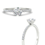 Load image into Gallery viewer, round-cut-french-pave-diamond-engagement-ring-in-white-gold-FD11408RORANGLE3-NL-WG_56de009b-148e-40e2-821b-55e0bb530efc?v=1762849893
