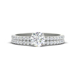 Load image into Gallery viewer, round-cut-french-pave-diamond-wedding-ring-set-in-white-gold-FD11408RO-NL-WG?v=1763104331