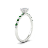 Load image into Gallery viewer, round-cut-french-pave-emerald-engagement-ring-in-white-gold-FD11408RORGEMGRANGLE2-NL-WG_3beacf1c-7dfd-4ad7-bf84-10fa8e1da84d?v=1762849893