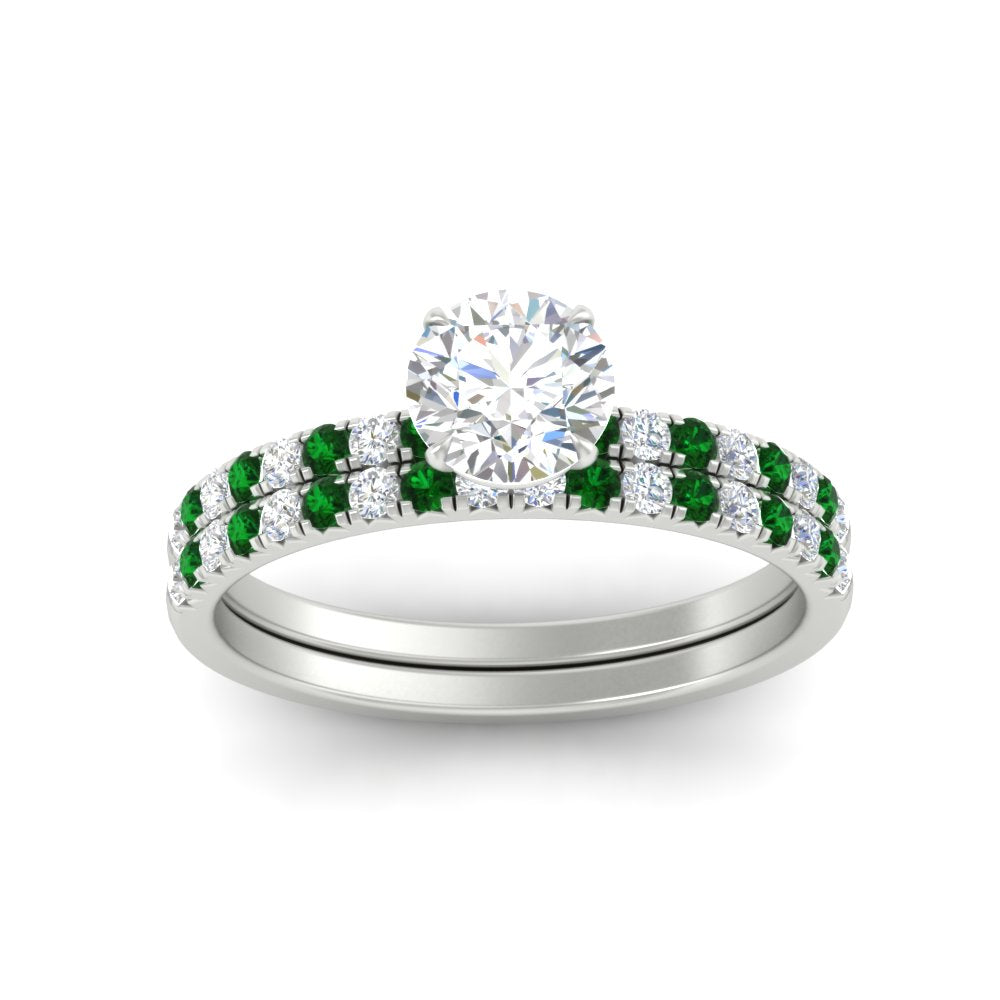 round-cut-french-pave-emerald-wedding-ring-set-in-white-gold-FD11408ROGEMGRANGLE5-NL-WG_d4a1d2f1-7da0-4c83-8d4a-daabcfac9bdb?v=1763104469