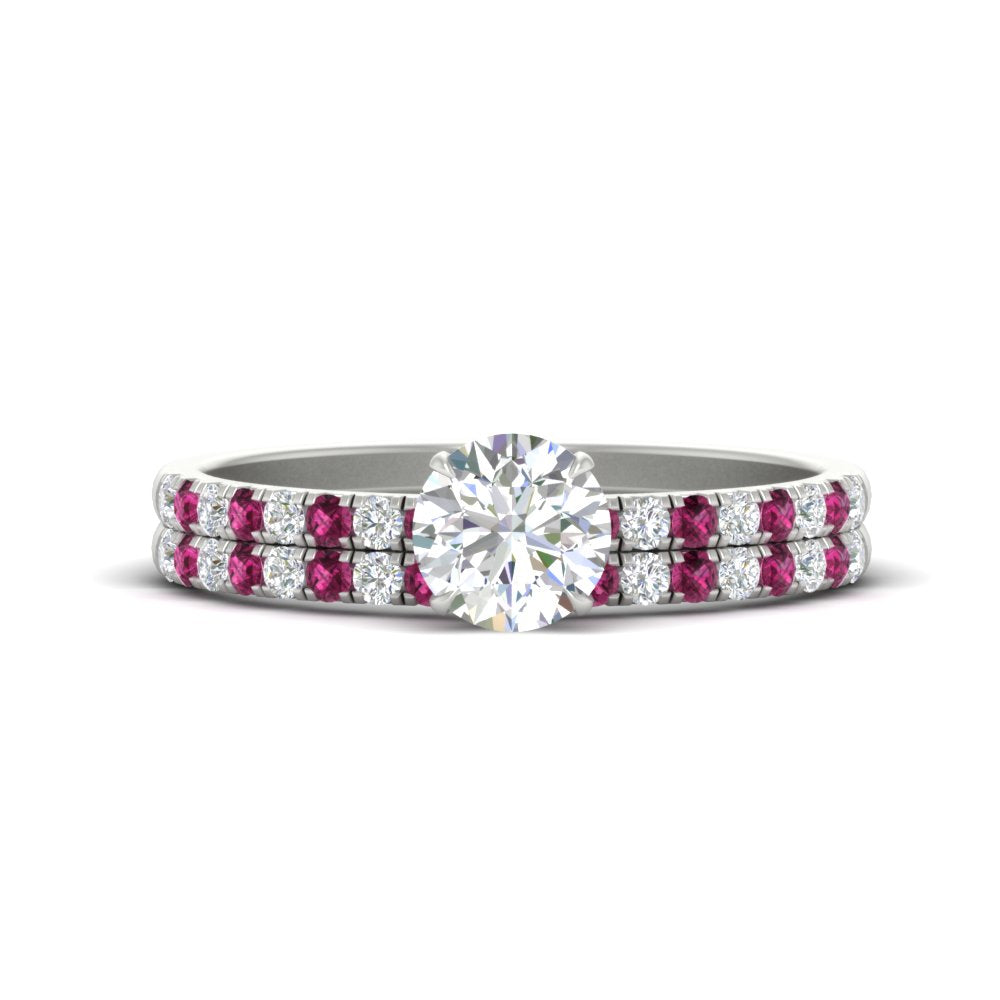 round-cut-french-pave-pink-sapphire-wedding-ring-set-in-white-gold-FD11408ROGSADRPI-NL-WG_77ac0046-c462-4103-9cd6-cc32f1105ddf?v=1763104469