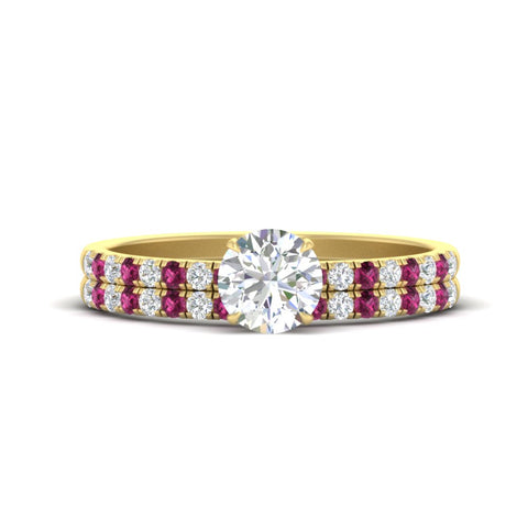 round-cut-french-pave-pink-sapphire-wedding-ring-set-in-yellow-gold-FD11408ROGSADRPI-NL-YG_30216ea9-9760-4e1a-863f-f78877ec2391?v=1763104469