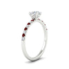Load image into Gallery viewer, round-cut-french-pave-ruby-engagement-ring-in-white-gold-FD11408RORGRUDRANGLE2-NL-WG_a9da3645-3208-418f-8edc-59894f8f782f?v=1762849894