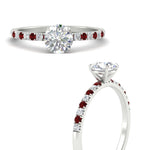 Load image into Gallery viewer, round-cut-french-pave-ruby-engagement-ring-in-white-gold-FD11408RORGRUDRANGLE3-NL-WG_8719b62e-85d6-4cc8-a8bd-e9978e9b65b7?v=1762849819