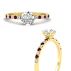 Load image into Gallery viewer, round-cut-french-pave-ruby-engagement-ring-in-yellow-gold-FD11408RORGRUDRANGLE3-NL-YG_ed227710-c735-4d58-904b-751b2f11a009?v=1762849894