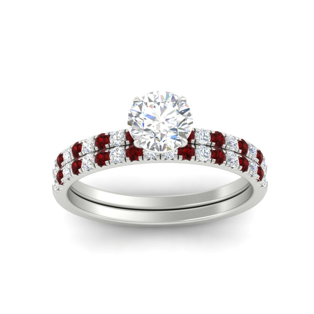 round-cut-french-pave-ruby-wedding-ring-set-in-white-gold-FD11408ROGRUDRANGLE5-NL-WG_9867652c-d06b-4a36-ad3f-d9a433e1451b?v=1763104469