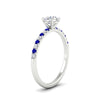 Load image into Gallery viewer, round-cut-french-pave-sapphire-engagement-ring-in-white-gold-FD11408RORGSABLANGLE2-NL-WG_d08233f5-888a-4688-bc21-e040e90f4639?v=1762849893