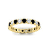 Load image into Gallery viewer, round-cut-full-eternity-1.60-carat-diamond-and-black-diamond-wedding-band-in-yellow-gold-FD8072ROBGBLACKANGLE5-1.61CT-NL-YG?v=1751956610