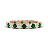 Load image into Gallery viewer, round-cut-full-eternity-1.60-carat-diamond-and-emerald-wedding-band-in-rose-gold-FD8072ROBGEMGR-1.61CT-NL-RG?v=1751956604