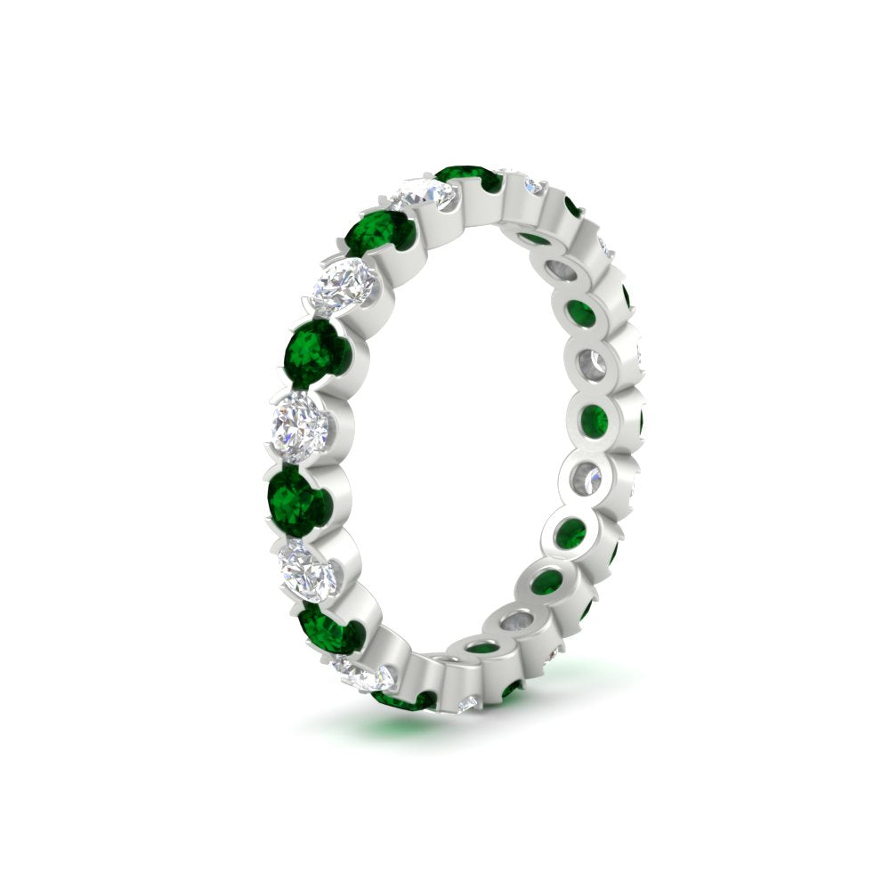 Round Cut Full Eternity 1.60 Carat Diamond Wedding Band