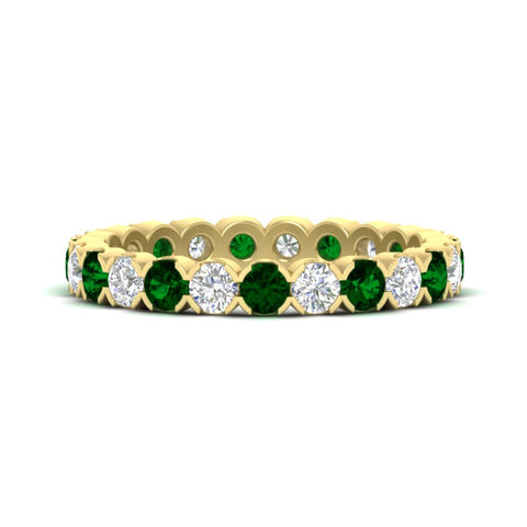 round-cut-full-eternity-1.60-carat-diamond-and-emerald-wedding-band-in-yellow-gold-FD8072ROBGEMGR-1.61CT-NL-YG?v=1751956610