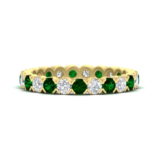 round-cut-full-eternity-1.60-carat-diamond-and-emerald-wedding-band-in-yellow-gold-FD8072ROBGEMGR-1.61CT-NL-YG?v=1751956610