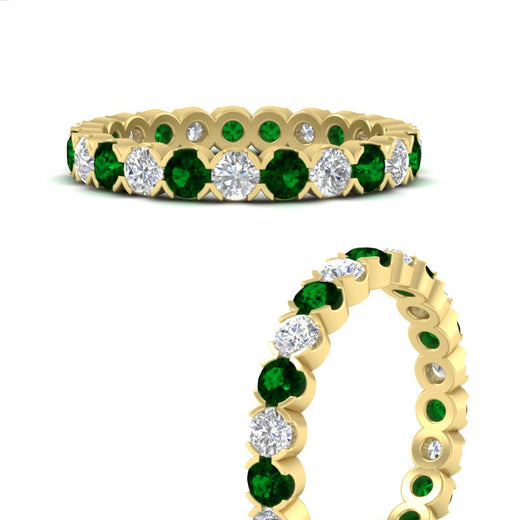 round-cut-full-eternity-1.60-carat-diamond-and-emerald-wedding-band-in-yellow-gold-FD8072ROBGEMGRANGLE3-1.61CT-NL-YG?v=1751956610