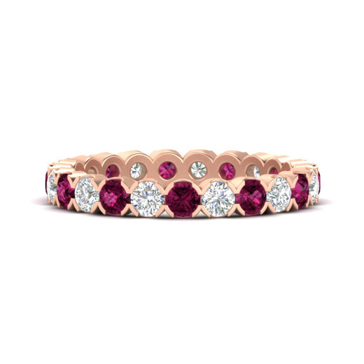 round-cut-full-eternity-1.60-carat-diamond-and-pink-sapphire-wedding-band-in-rose-gold-FD8072ROBGSADRPI-1.61CT-NL-RG?v=1751956604