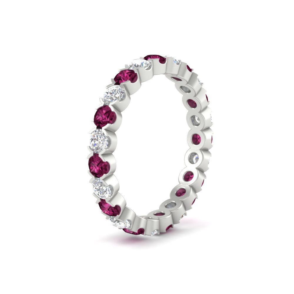 Round Cut Full Eternity 1.60 Carat Diamond Wedding Band