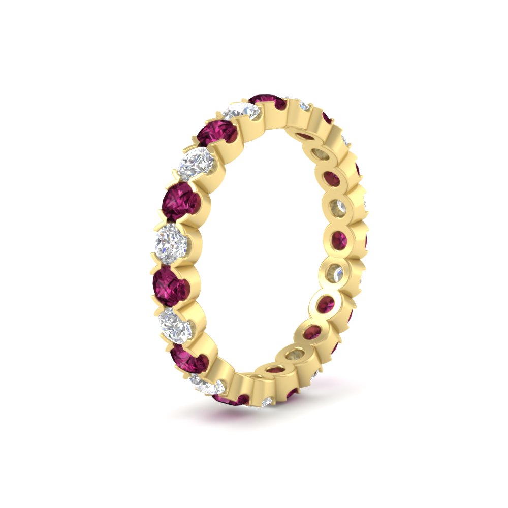 Round Cut Full Eternity 1.60 Carat Diamond Wedding Band