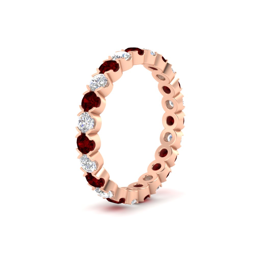 Round Cut Full Eternity 1.60 Carat Diamond Wedding Band