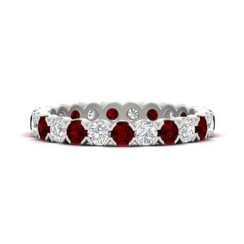 round-cut-full-eternity-1.60-carat-diamond-and-ruby-wedding-band-in-white-gold-FD8072ROBGRUDR-1.61CT-NL-WG?v=1751956607