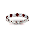 Load image into Gallery viewer, Round Cut Full Eternity 1.60 Carat Diamond Wedding Band
