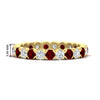 Load image into Gallery viewer, round-cut-full-eternity-1.60-carat-diamond-and-ruby-wedding-band-in-yellow-gold-FD8072ROBGRUDR-1.61CT-NL-YG-HW?v=1751956610