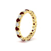 Load image into Gallery viewer, round-cut-full-eternity-1.60-carat-diamond-and-ruby-wedding-band-in-yellow-gold-FD8072ROBGRUDRANGLE2-1.61CT-NL-YG?v=1751956610