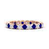 Load image into Gallery viewer, round-cut-full-eternity-1.60-carat-diamond-and-sapphire-wedding-band-in-rose-gold-FD8072ROBGSABL-1.61CT-NL-RG?v=1751956604