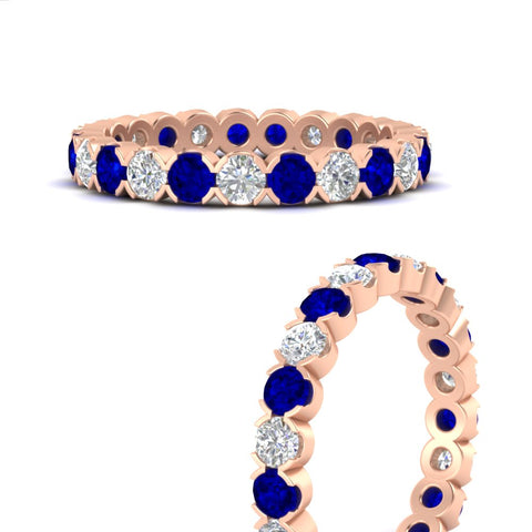 round-cut-full-eternity-1.60-carat-diamond-and-sapphire-wedding-band-in-rose-gold-FD8072ROBGSABLANGLE3-1.61CT-NL-RG?v=1751956604