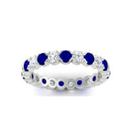 Load image into Gallery viewer, Round Cut Full Eternity 1.60 Carat Diamond Wedding Band
