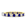 Load image into Gallery viewer, round-cut-full-eternity-1.60-carat-diamond-and-sapphire-wedding-band-in-yellow-gold-FD8072ROBGSABL-1.61CT-NL-YG-HW?v=1751956609
