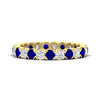 Load image into Gallery viewer, round-cut-full-eternity-1.60-carat-diamond-and-sapphire-wedding-band-in-yellow-gold-FD8072ROBGSABL-1.61CT-NL-YG?v=1751956609