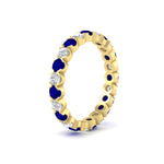 Load image into Gallery viewer, Round Cut Full Eternity 1.60 Carat Diamond Wedding Band
