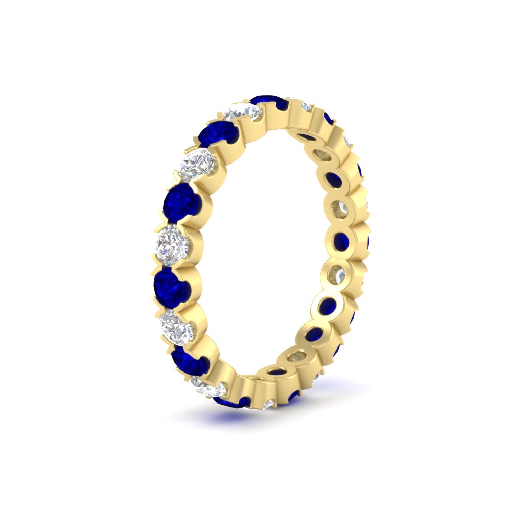 Round Cut Full Eternity 1.60 Carat Diamond Wedding Band