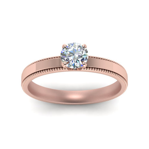 round-cut-glossy-milgrain-single-stone-anniversary-diamond-ring-in-14K-rose-gold-FD-ENR8985RORANGLE5-NL-RG