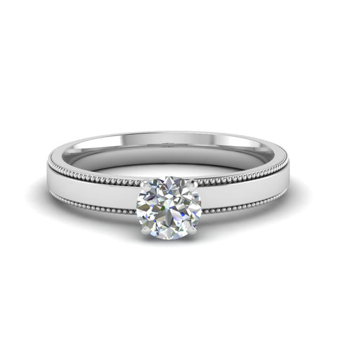 round-cut-glossy-milgrain-single-stone-anniversary-diamond-ring-in-14K-white-gold-FD-ENR8985ROR-NL-WG