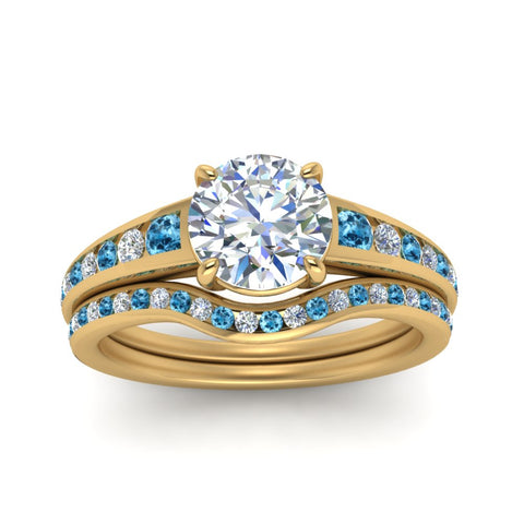 round-cut-graduated-channel-diamond-wedding-set-with-blue-topaz-in-FD122866ROGICBLTO-NL-YG