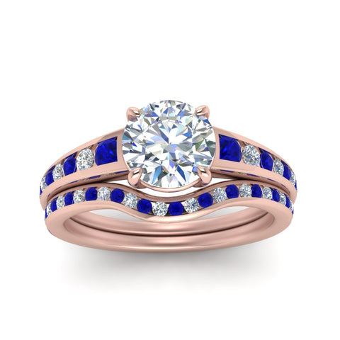 round-cut-graduated-channel-diamond-wedding-set-with-sapphire-in-FD122866ROGSABL-NL-RG