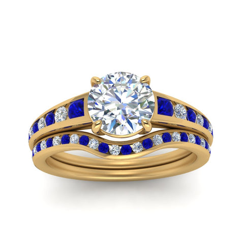 round-cut-graduated-channel-diamond-wedding-set-with-sapphire-in-FD122866ROGSABL-NL-YG