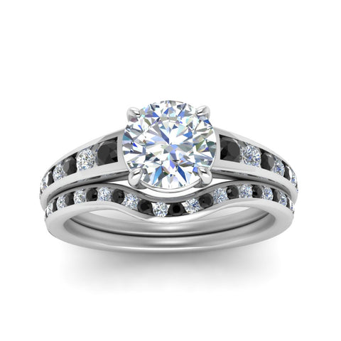 round-cut-graduated-channel-wedding-set-with-black-diamond-in-FD122866ROGBLACK-NL-WG
