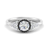 Load image into Gallery viewer, round-cut-halo-cluster-accent-black-diamond-engagement-ring-in-white-gold-FD10512RORGBLACK-NL-WG.jpg?v=1770117321