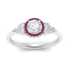 Load image into Gallery viewer, round-cut-halo-cluster-accent-pink-sapphire-engagement-ring-in-white-gold-FD10512RORGSADRPIANGLE5-NL-WG.jpg?v=1770117321